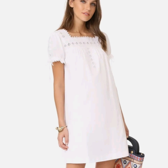 Madewell Dresses & Skirts - MADEWELL white shift dress || Small